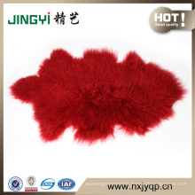 Wholesale Natural Shape Curly Fur Sheepskin